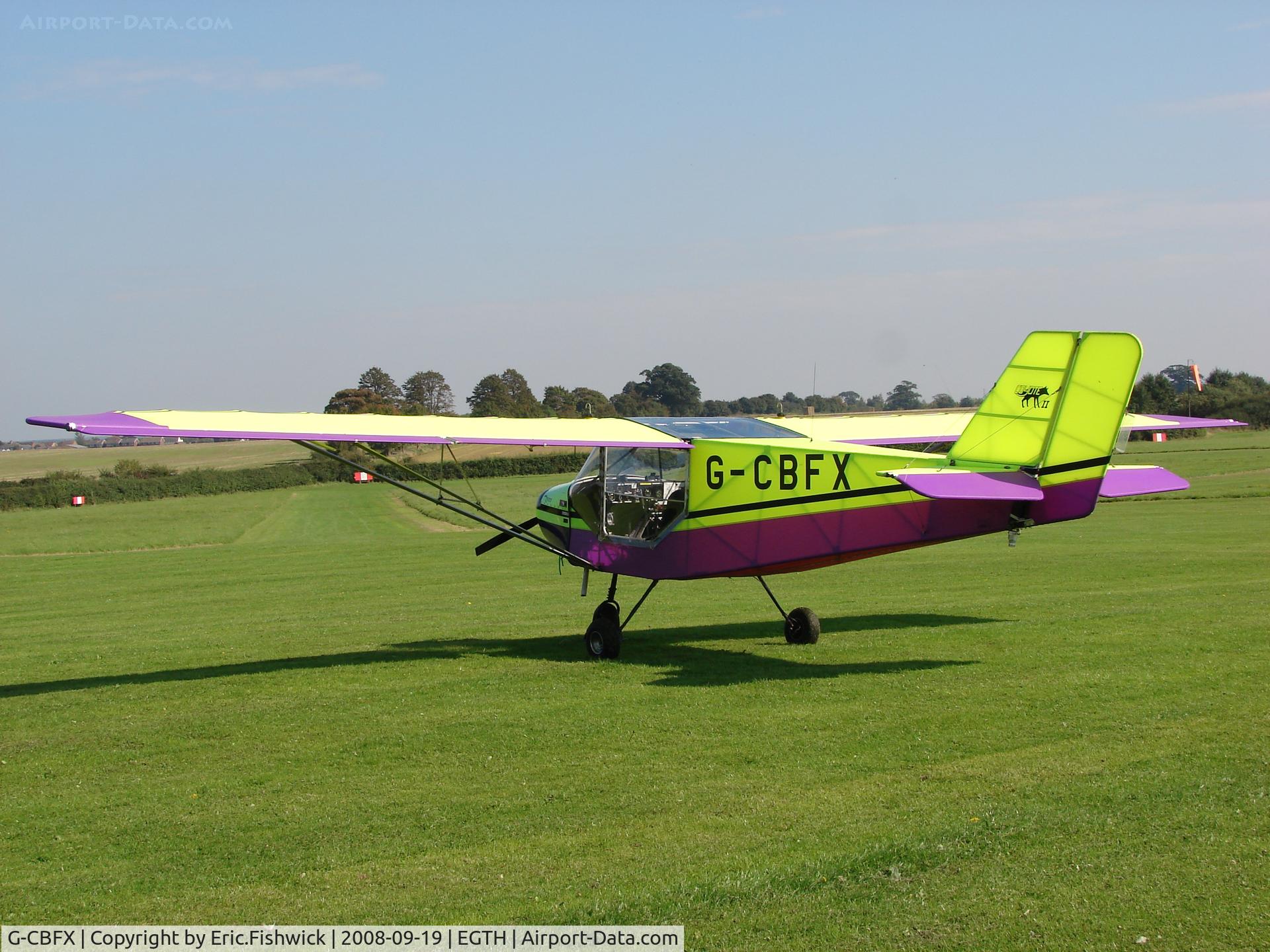 G-CBFX, 2002 Rans S-6ES Coyote II C/N PFA 204-13820, 1. G-CBFX visiting Shuttleworth (Old Warden) Aerodrome.