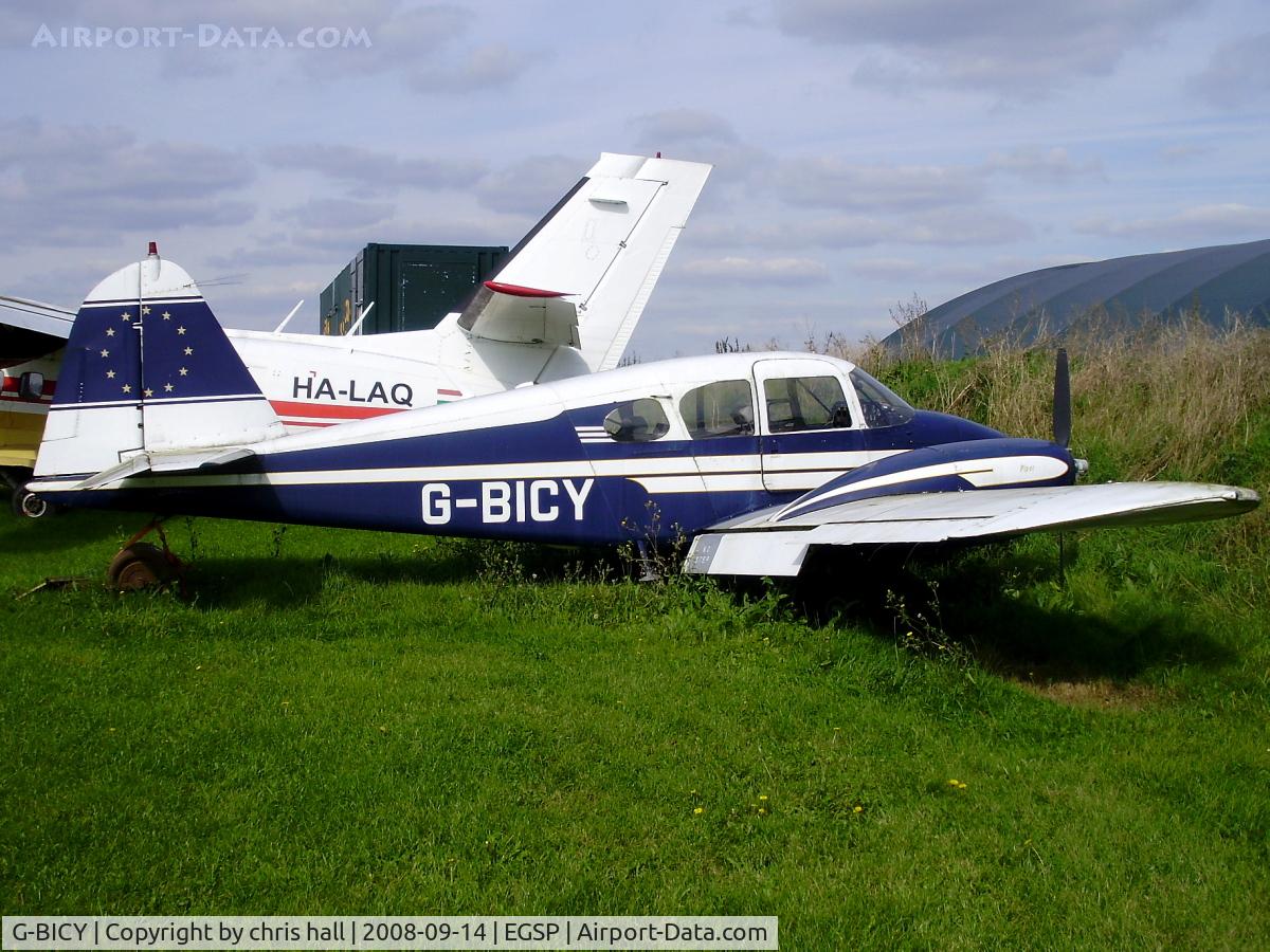 G-BICY, 1960 Piper PA-23-160 Apache C/N 23-1640, in the 