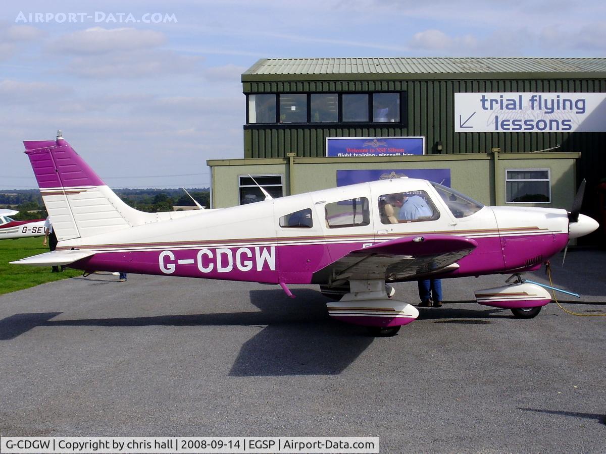G-CDGW, 1979 Piper PA-28-181 Cherokee Archer II C/N 28-7990402, STAMP AVIATION LTD, Previous ID: HB-PDZ
