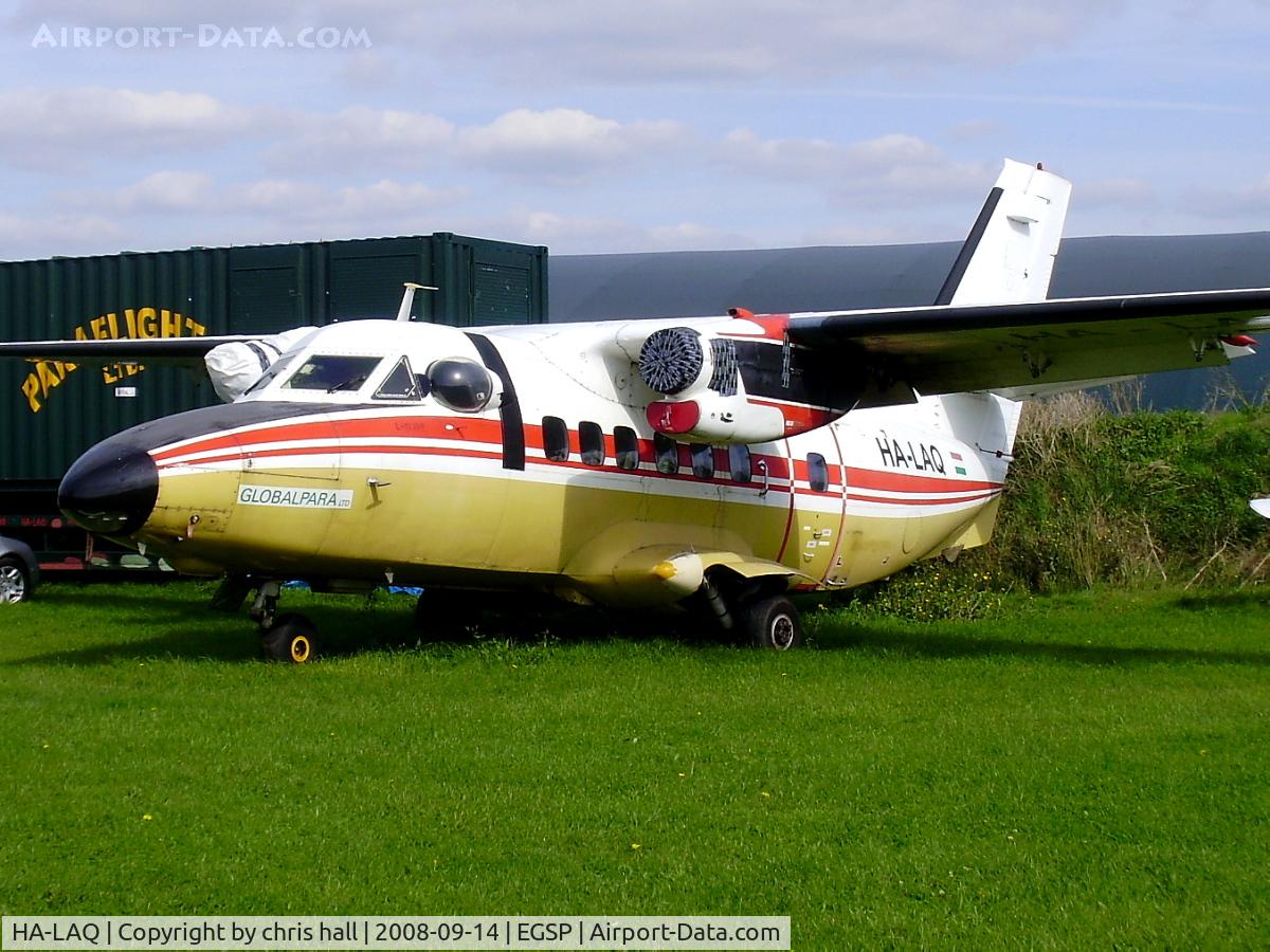 HA-LAQ, 1984 Let L-410UVP Turbolet C/N 841332, in the 