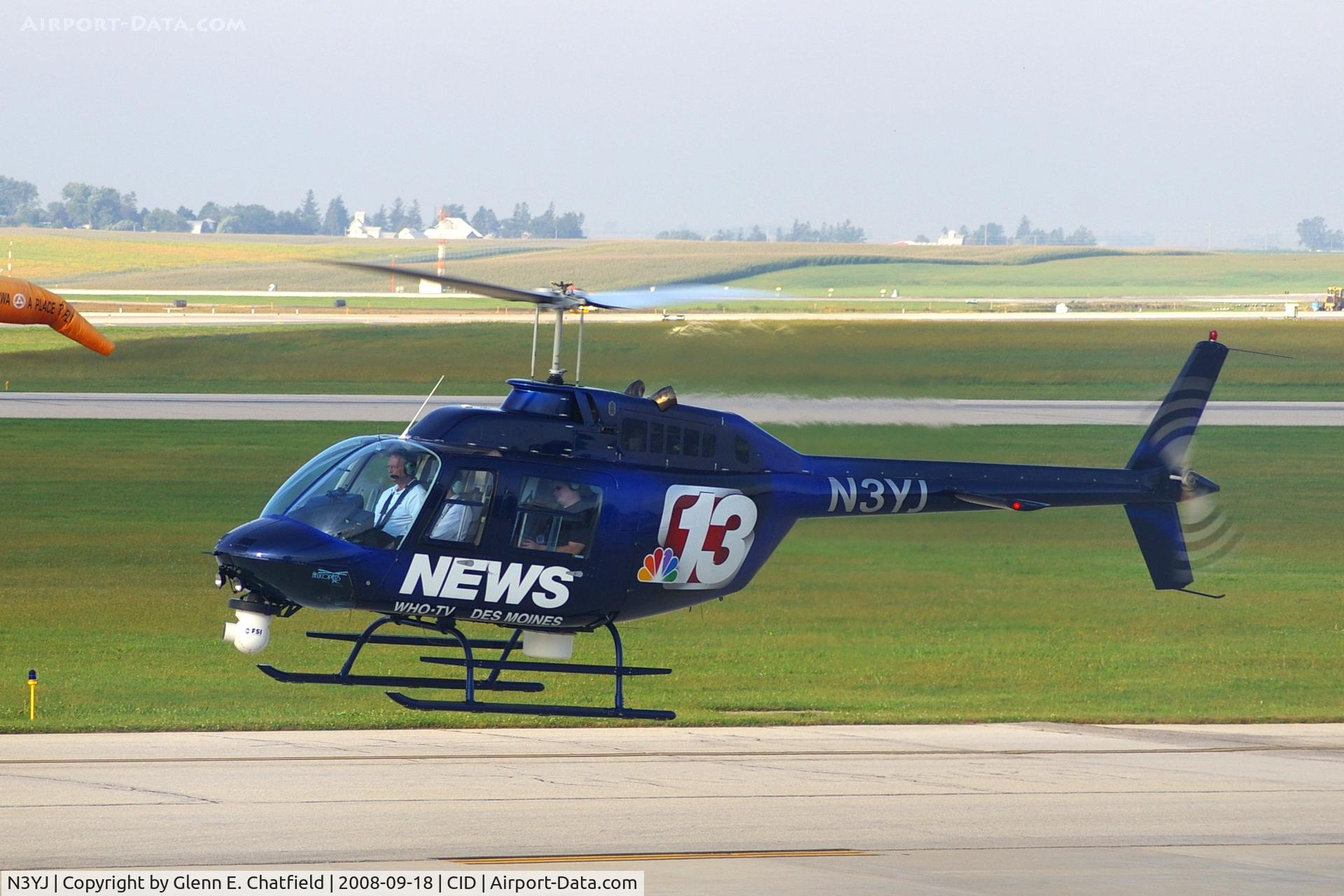 N3YJ, 1994 Bell 206B C/N 4322, In for Senator McCain's visit