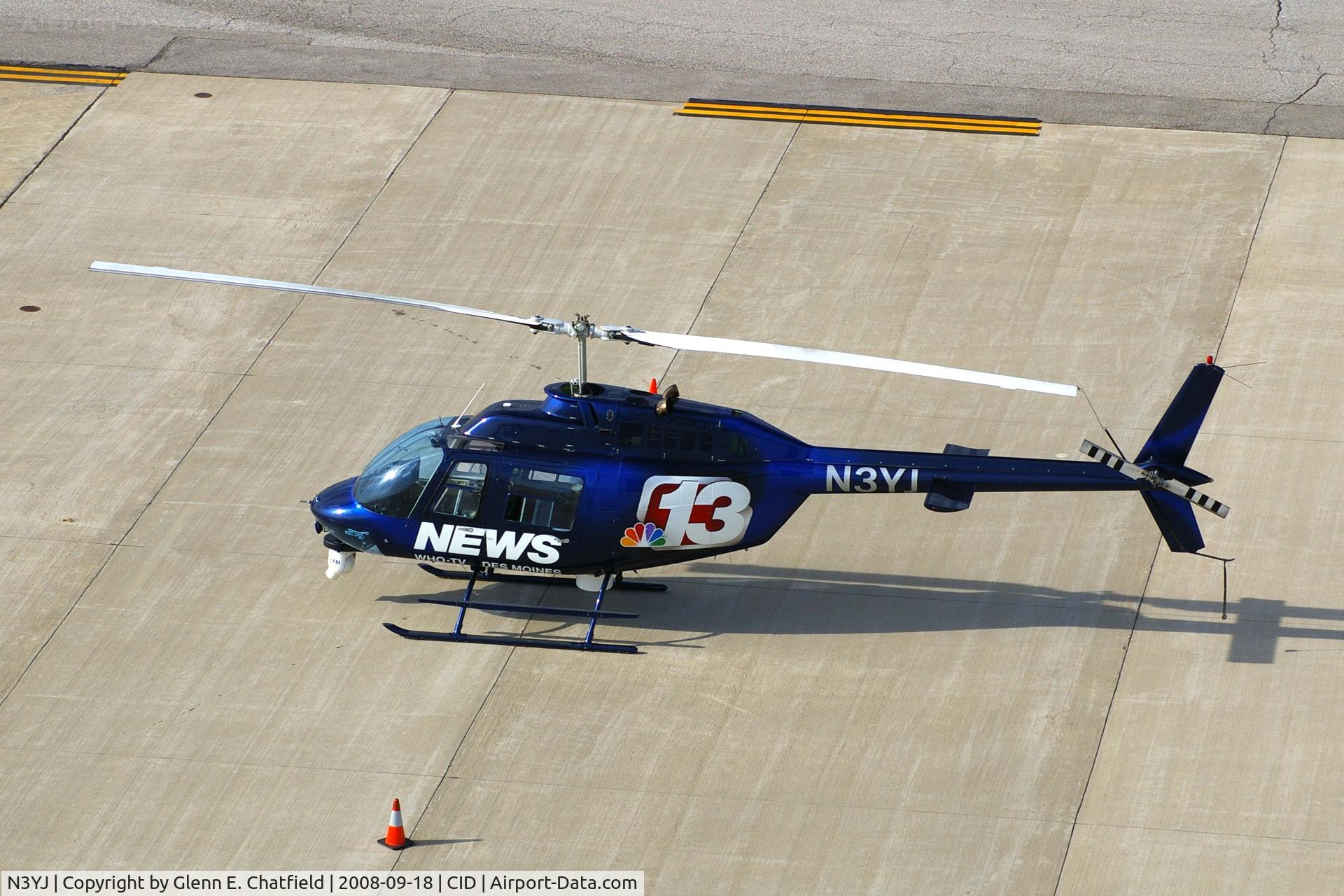 N3YJ, 1994 Bell 206B C/N 4322, In for Senator McCain's visit