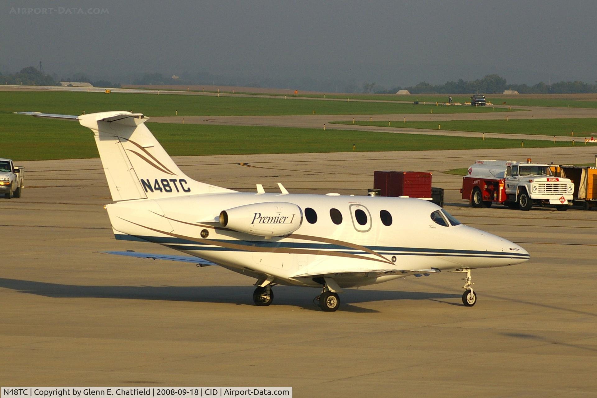 N48TC, Raytheon Aircraft Company 390 C/N RB-13, Taxiing to the Landmark ramp
