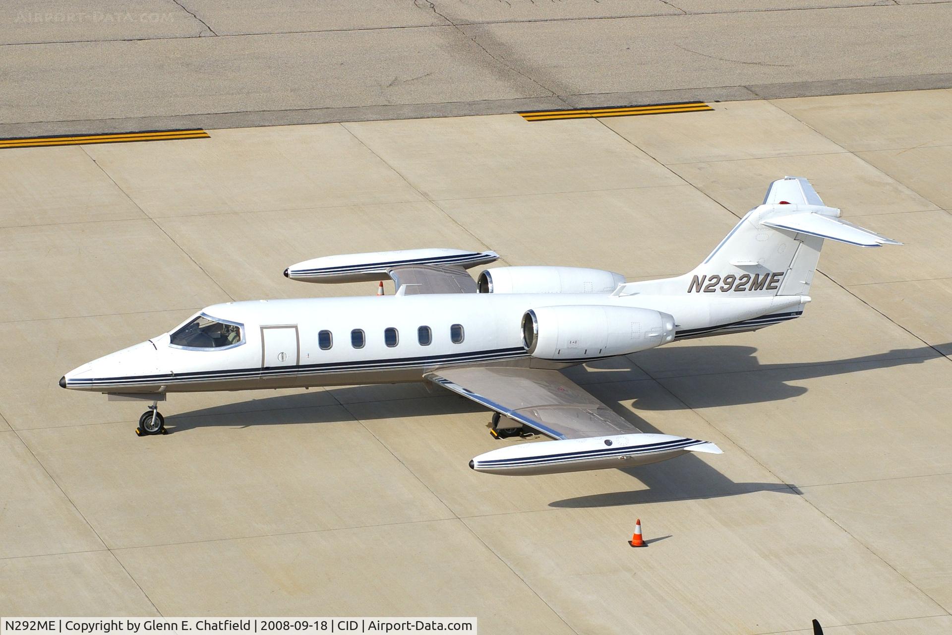N292ME, 1980 Gates Learjet 35A C/N 292, Parked on the Landmark Ramp.