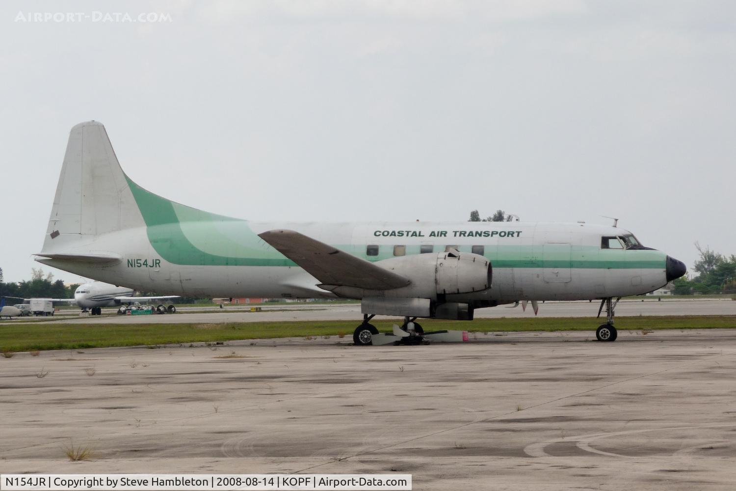 N154JR, 1953 Convair 340-32 C/N 47, Coastal Air Transport Convair
