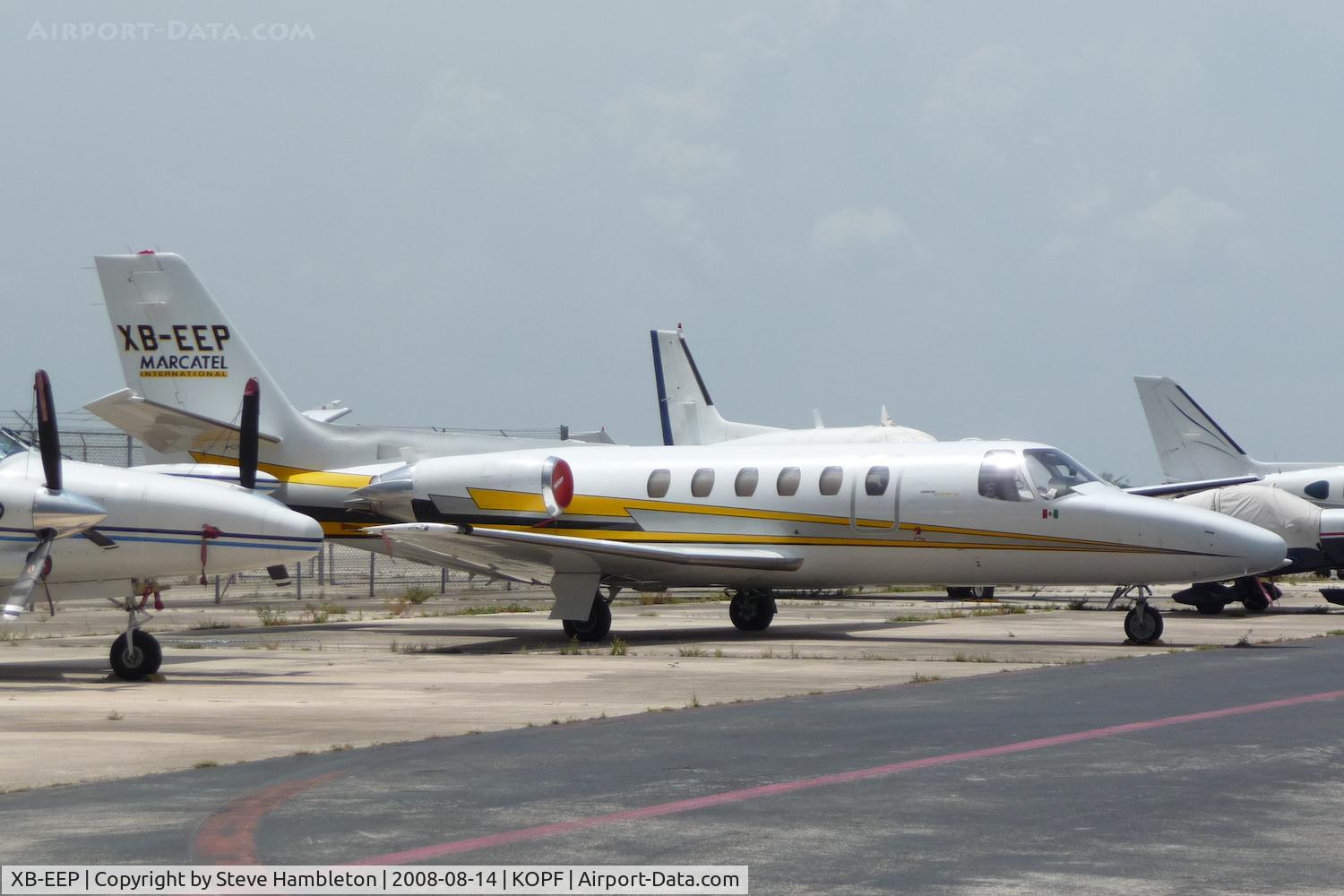 XB-EEP, 1985 Cessna S550 Citation IIS C/N S550-0070, Cessna S550 at Opa Locka
