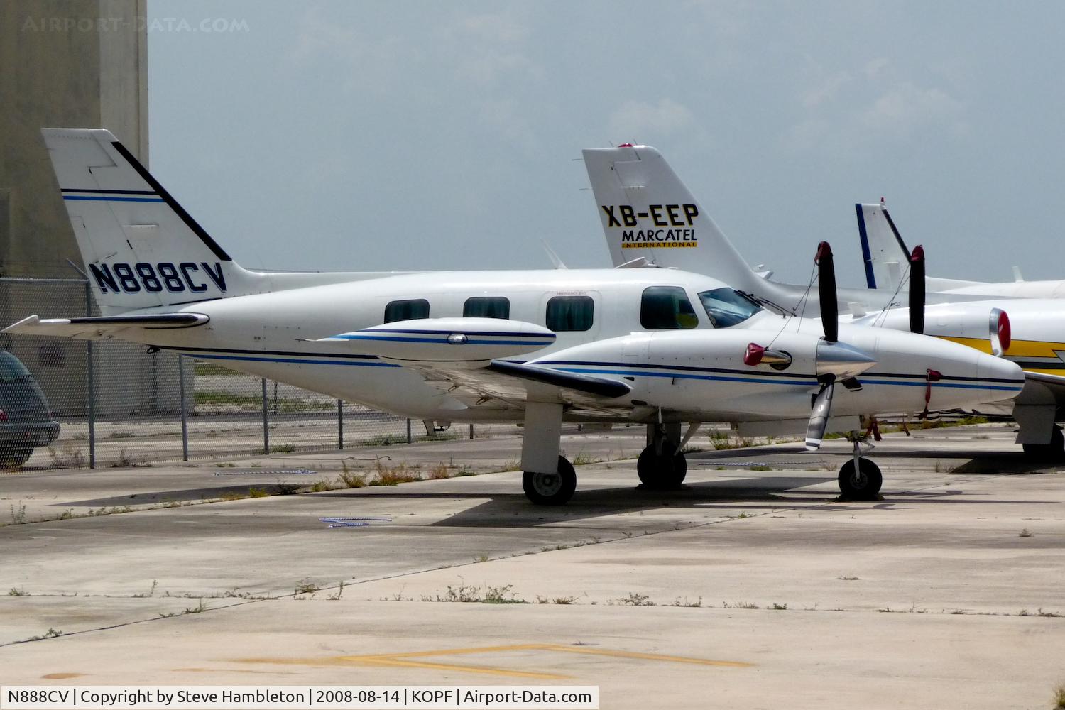 N888CV, 1978 Piper PA-31T C/N 31T-7820025, At Opa Locka