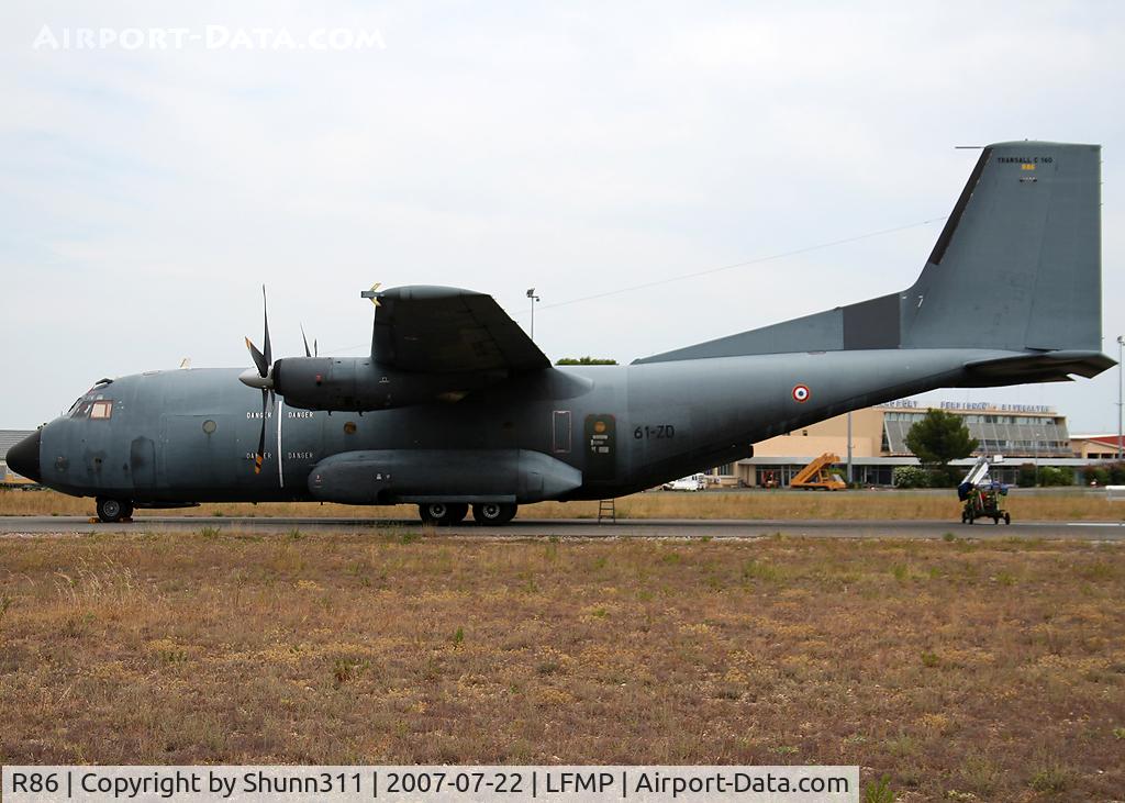 R86, Transall C-160R C/N 86, Used as logistic aircraft for PdF crew during PGF Airshow 2007