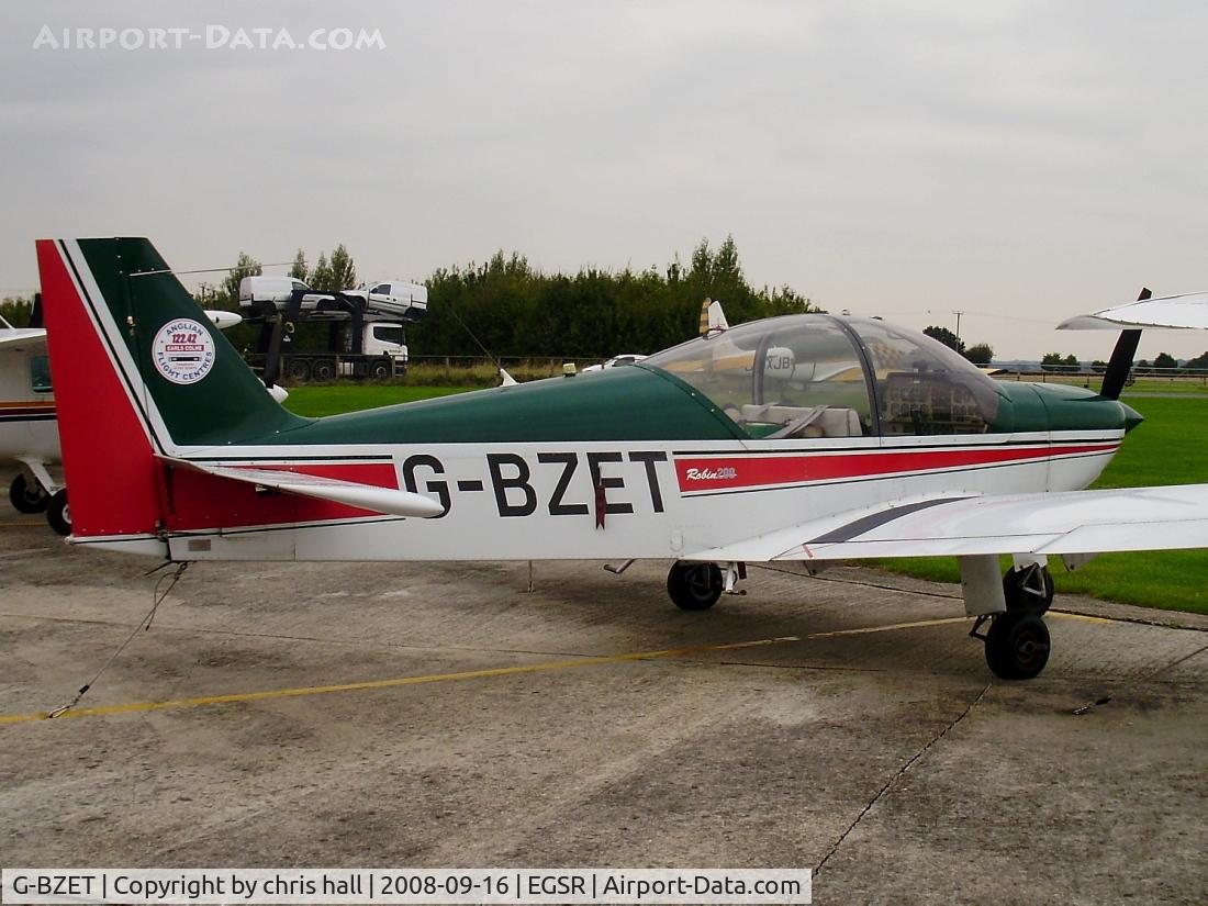 G-BZET, 2000 Robin HR-200-120B C/N 345, Bulldog Aviation Ltd, Previous ID: F-GTZG