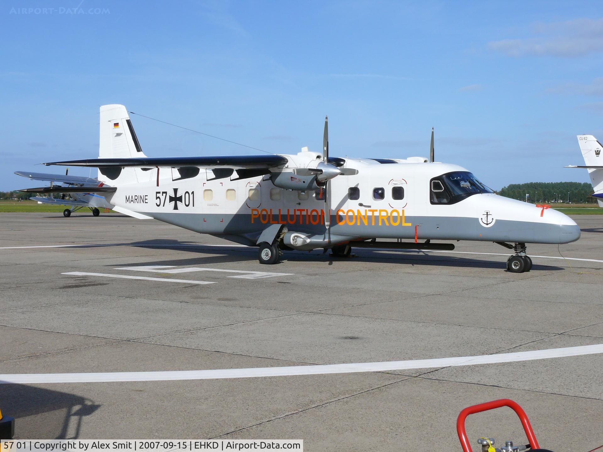 57 01, Dornier 228-212(LM) C/N 8185/0185, German Pollution Control aircraft on the static
