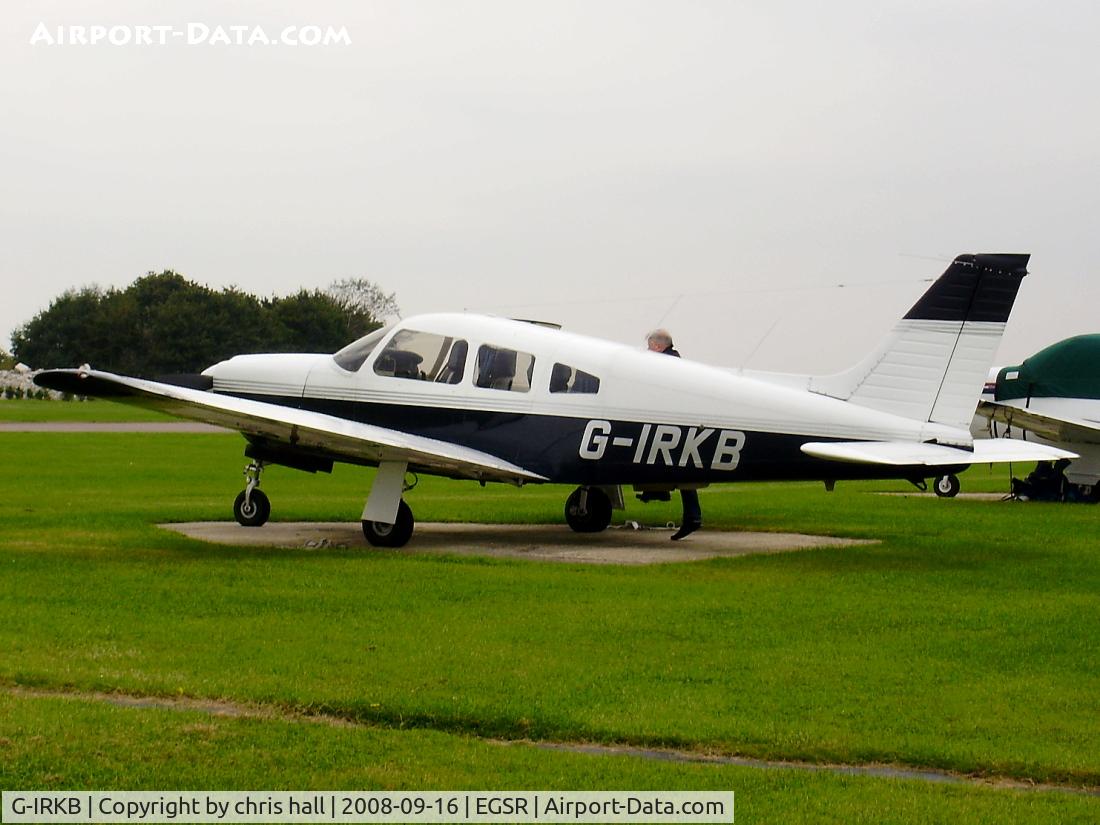 G-IRKB, 1977 Piper PA-28R-201 Cherokee Arrow III C/N 28R-7737071, Previous ID: D-EJDS