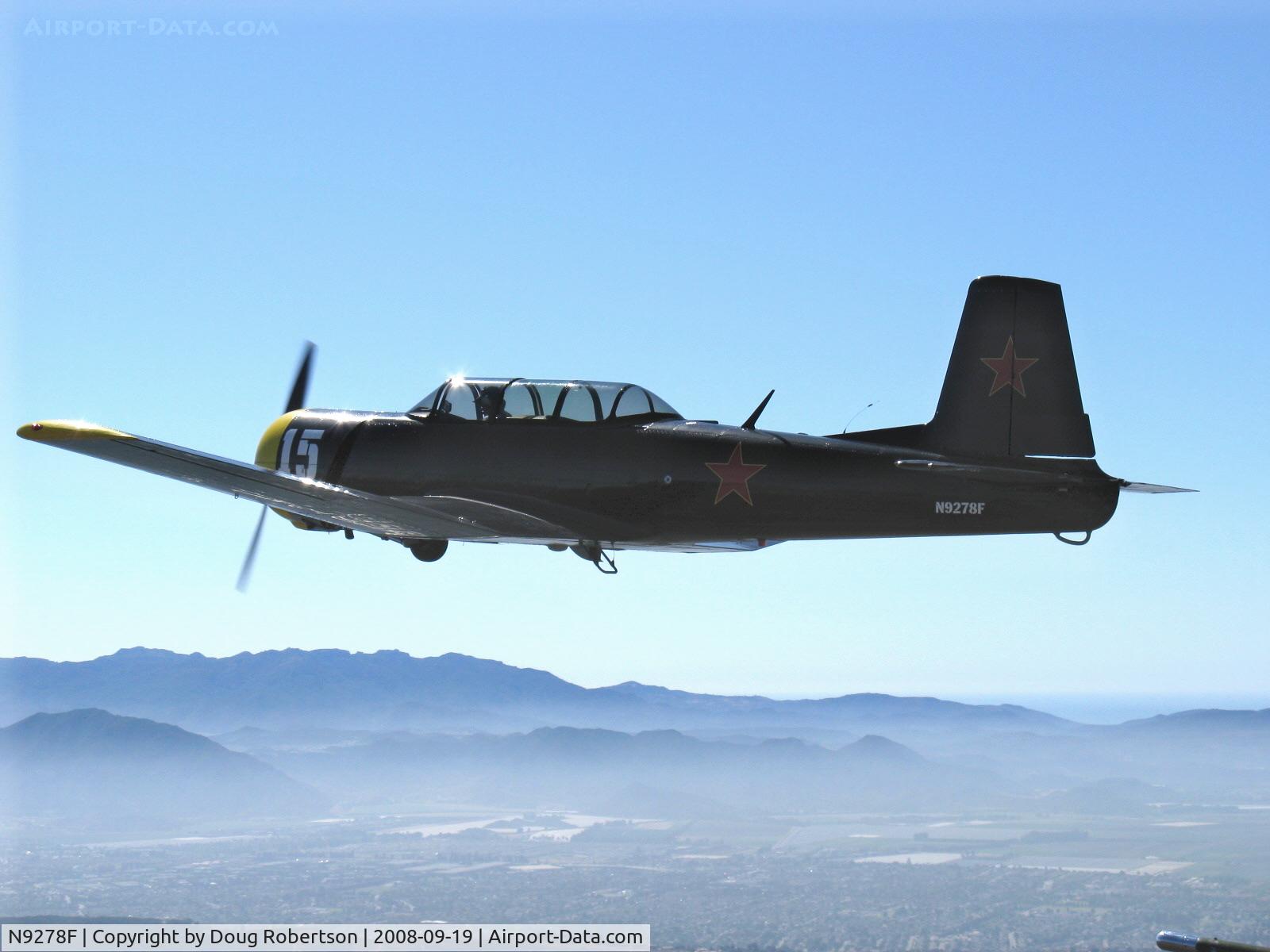 N9278F, 1964 Nanchang CJ-6A C/N 1032018, Formation flight 