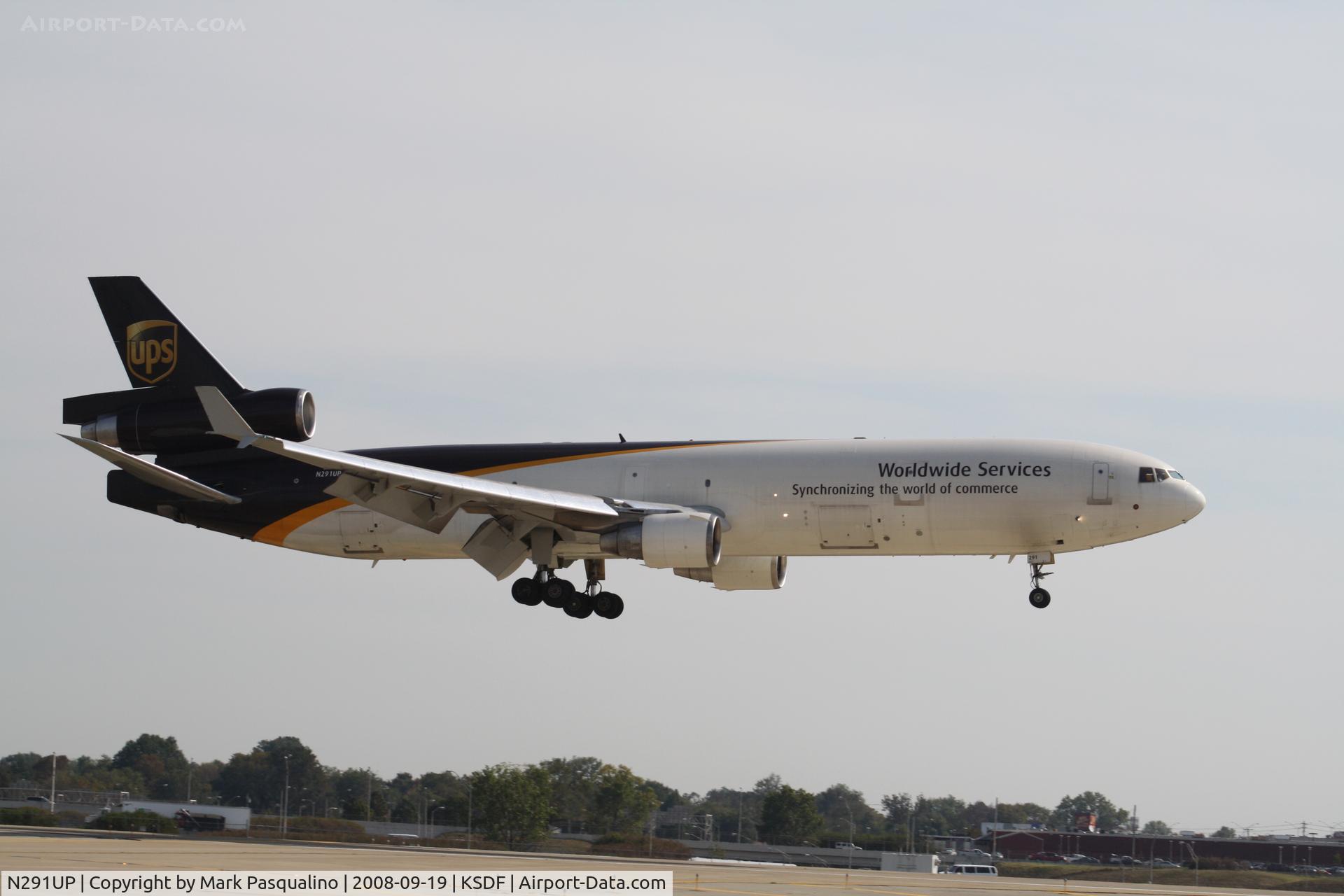 N291UP, 1992 McDonnell Douglas MD-11 C/N 48477, MD-11F