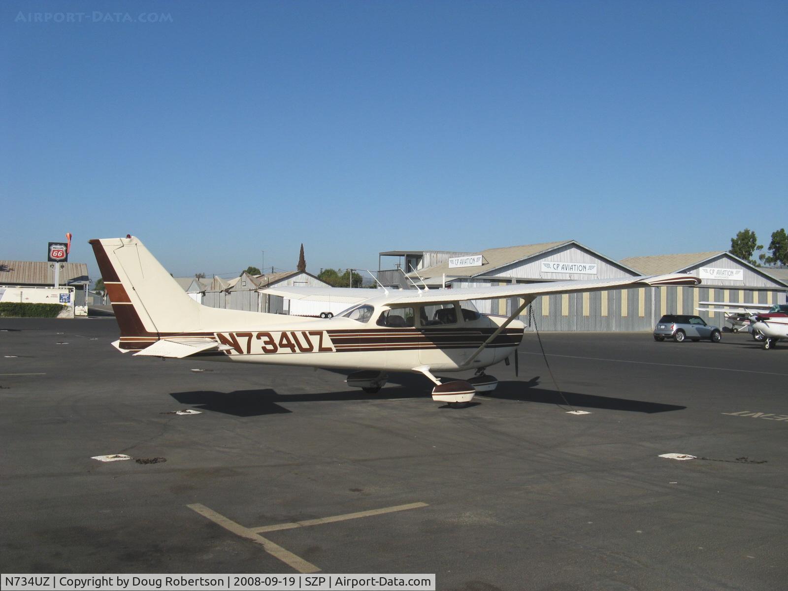 N734UZ, 1977 Cessna 172N C/N 17269137, 1977 Cessna 172N, Lycoming O-320-H2AD 160 Hp