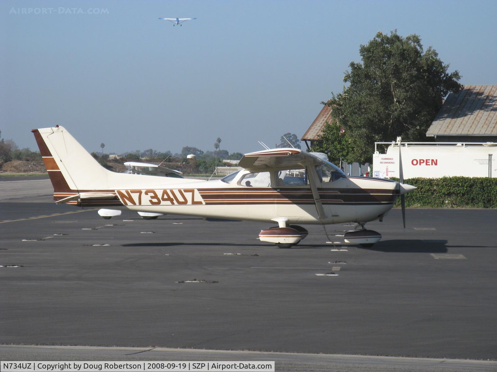 N734UZ, 1977 Cessna 172N C/N 17269137, 1977 Cessna 172 SKYHAWK II, Lycoming O-320-H2AD 160 Hp
