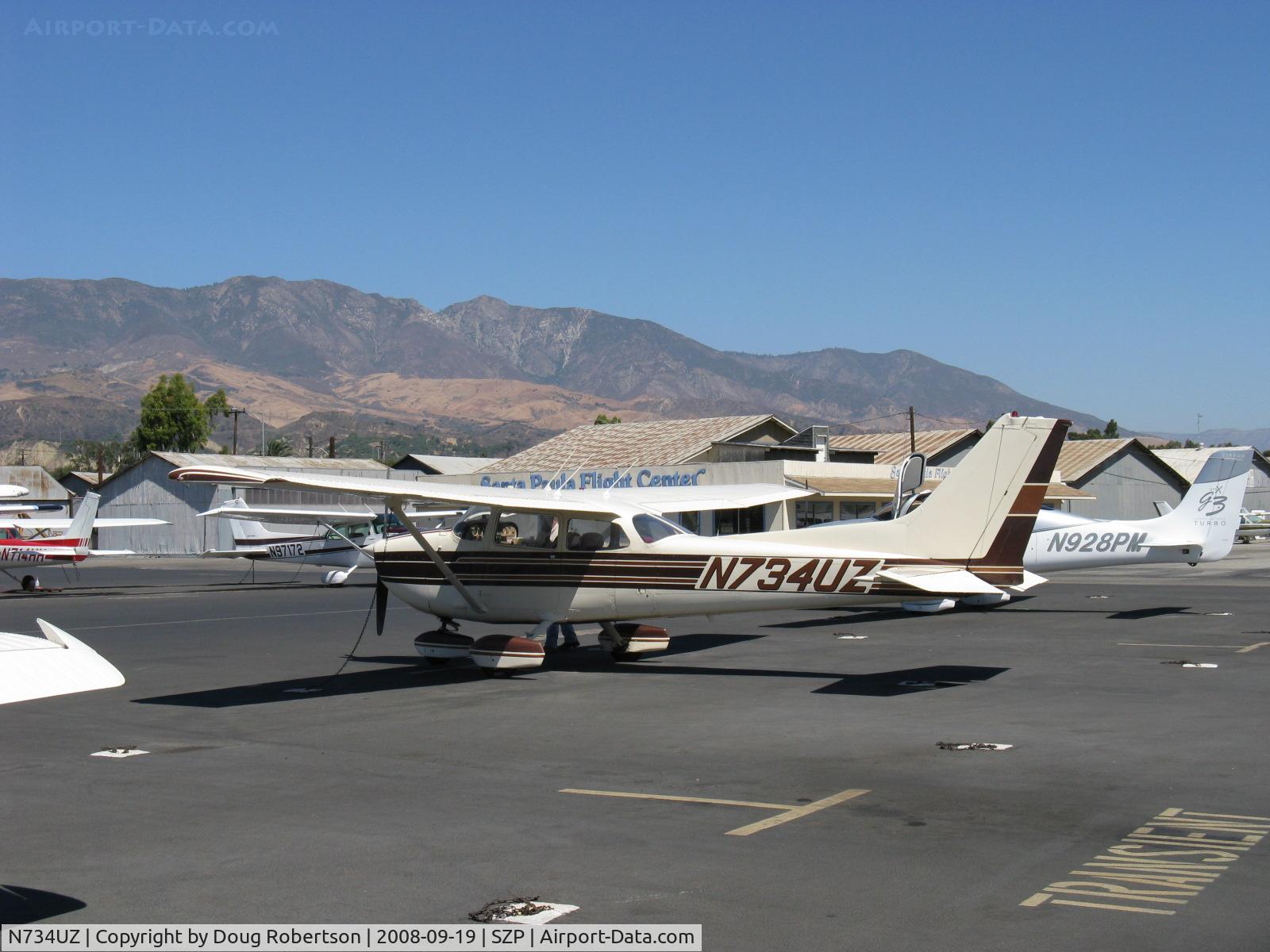N734UZ, 1977 Cessna 172N C/N 17269137, 1977 Cessna 172N, Lycoming O-320-H2AD 160 Hp