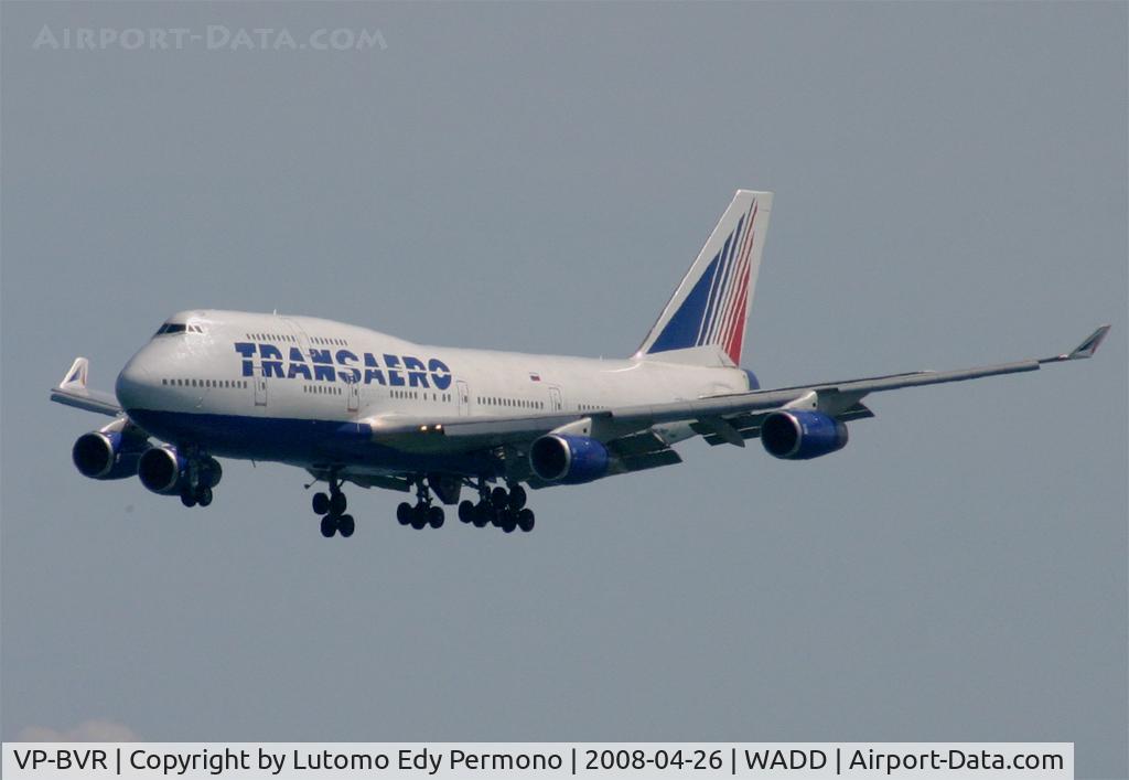 VP-BVR, 1992 Boeing 747-444 C/N 26637, Transaero
