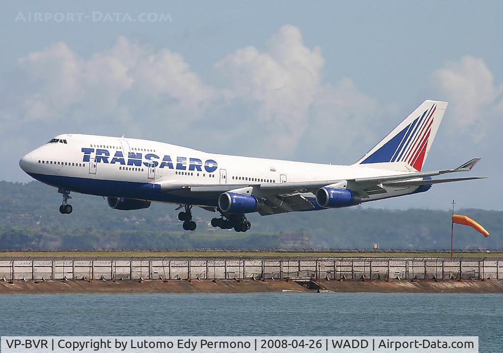 VP-BVR, 1992 Boeing 747-444 C/N 26637, Transaero