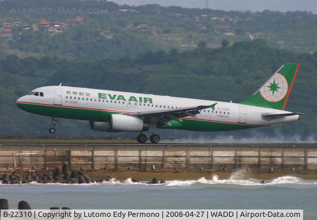 B-22310, 1998 Airbus A320-232 C/N 791, Eva Air