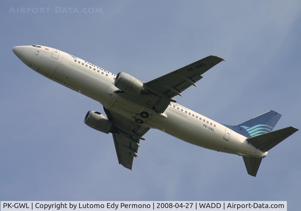 PK-GWL, Boeing 737-4U3 C/N 25714, Garuda Indonesia