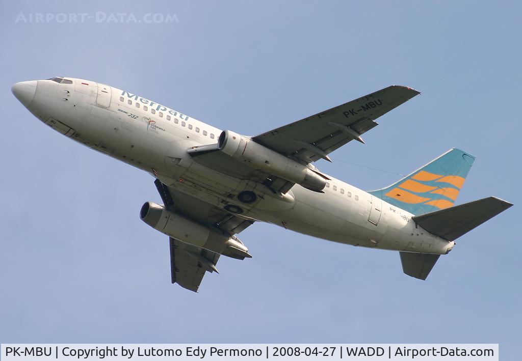 PK-MBU, 1981 Boeing 737-217 C/N 22259, Merpati Nusantara