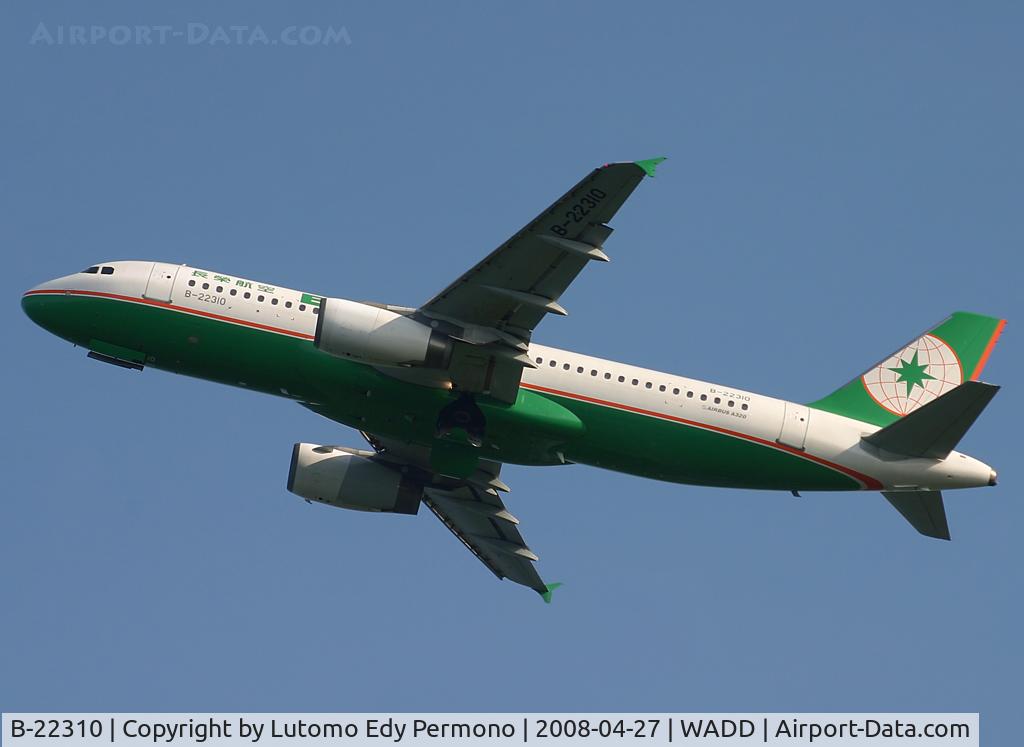 B-22310, 1998 Airbus A320-232 C/N 791, Eva Air