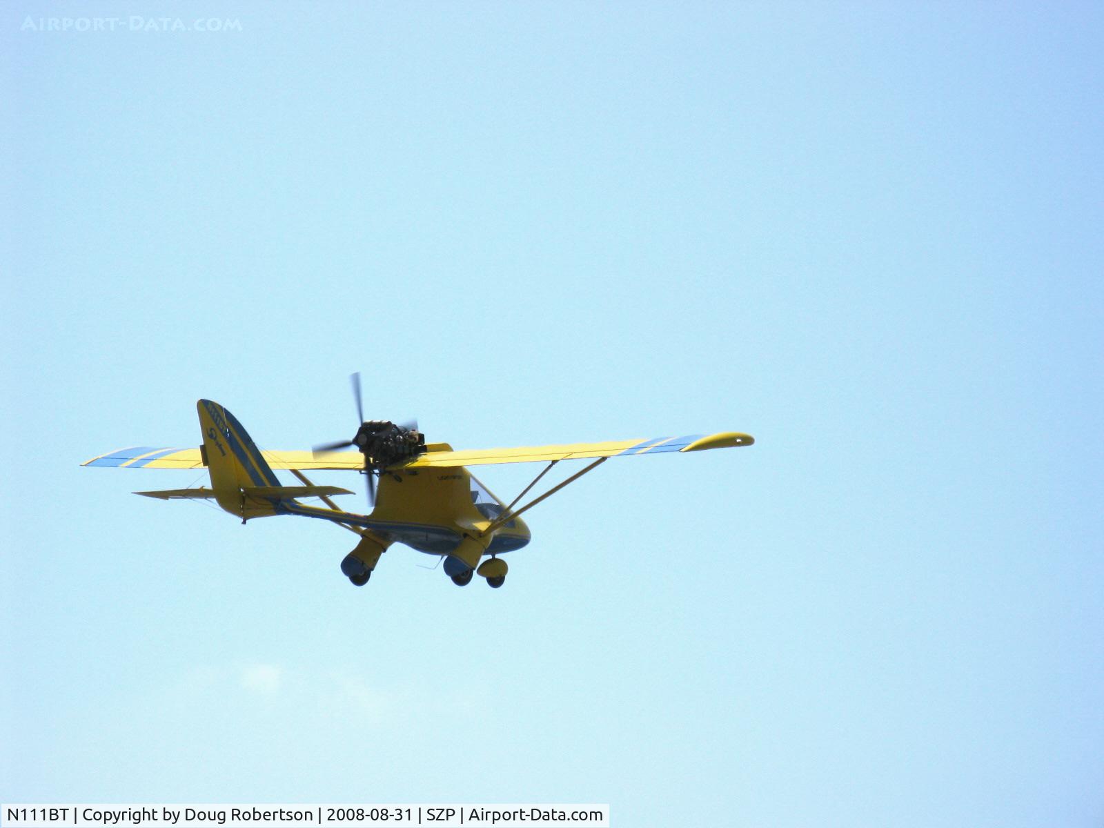 N111BT, 2004 Interplane Skyboy C/N 084/2004, 2004 Interplane Sro SKYBOY, Rotax 912S 100 Hp, takeoff climb Rwy 22
