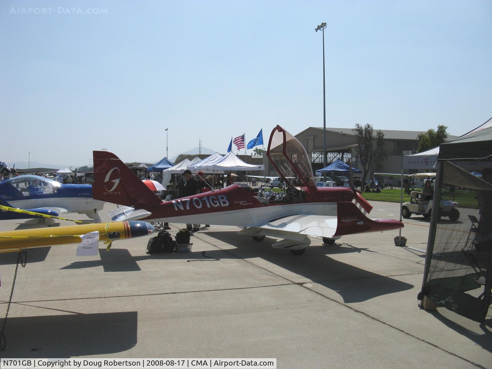 N701GB, 2007 Aero AT-4 LSA C/N AT4-001, 2007 Aero Sp Z O O AT-4 G700S, Rotax 912 ULS 100 Hp