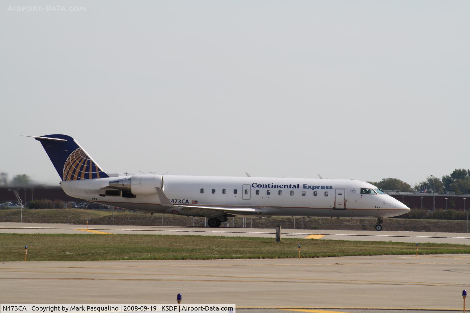 N473CA, 2002 Bombardier CRJ-200ER (CL-600-2B19) C/N 7668, CL-600-2B19