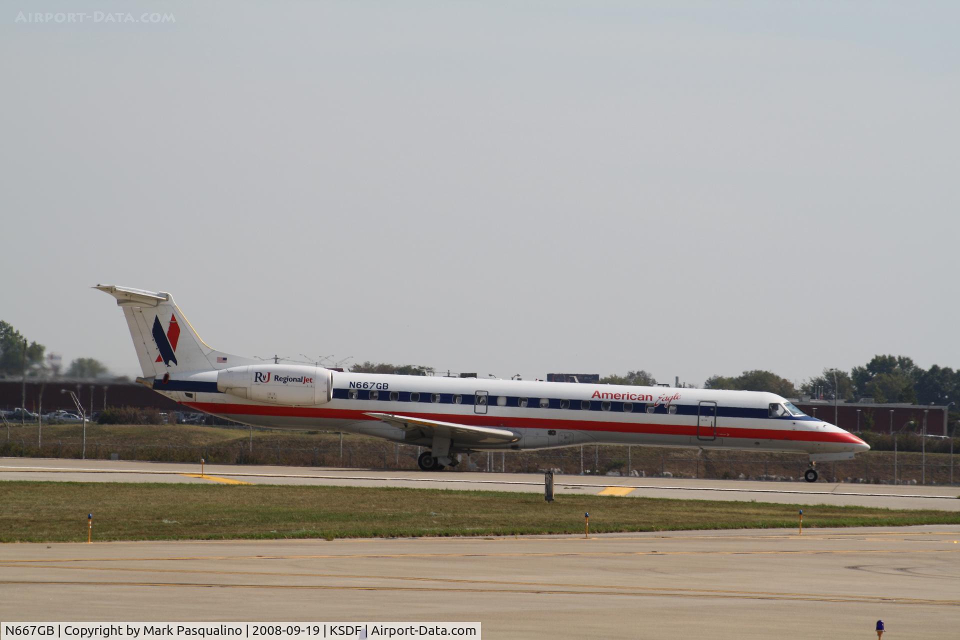 N667GB, 2004 Embraer ERJ-145LR (EMB-145LR) C/N 145784, EMB-145LR