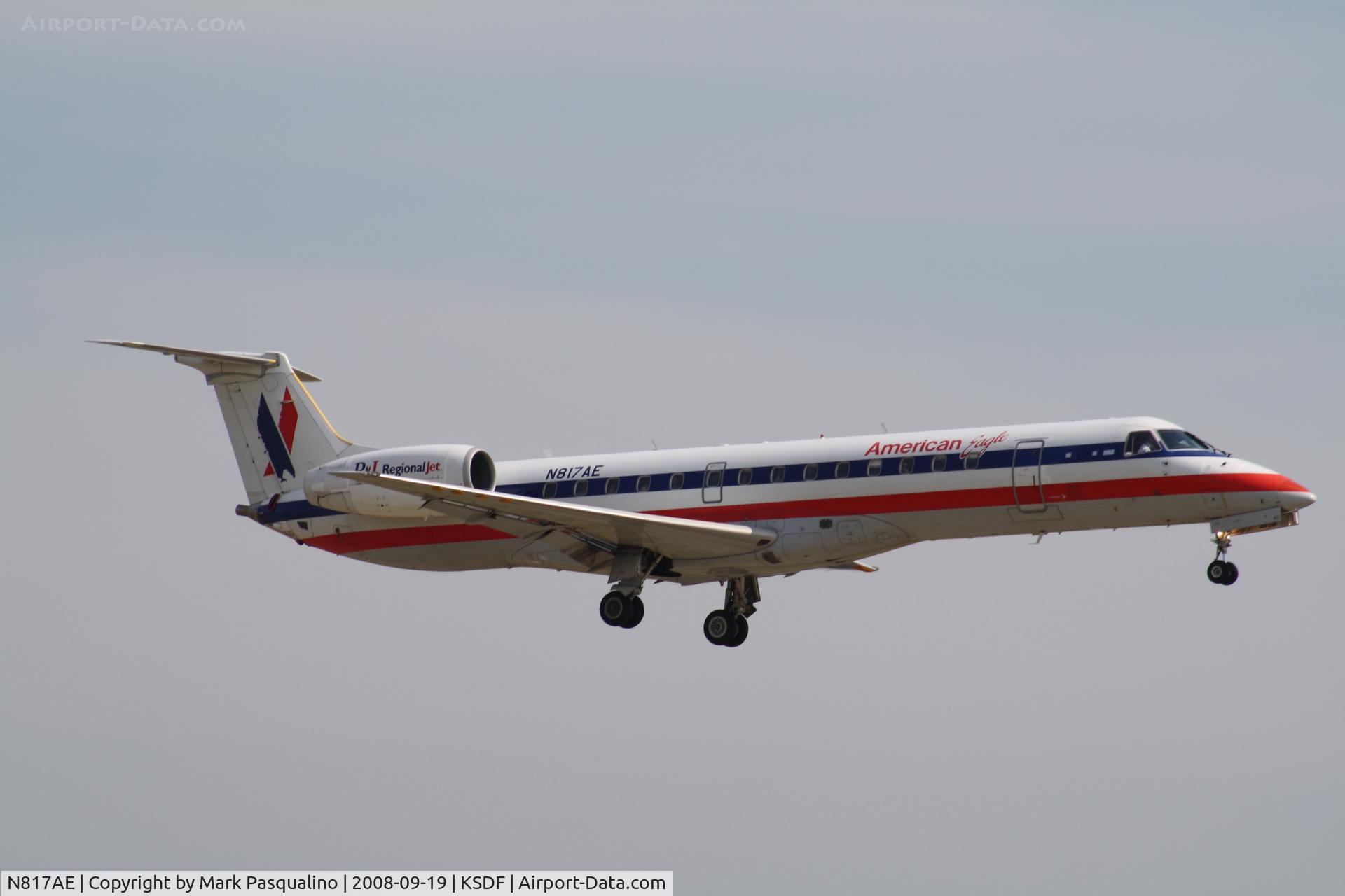 N817AE, 2002 Embraer ERJ-140LR (EMB-135KL) C/N 145554, EMB-135KL