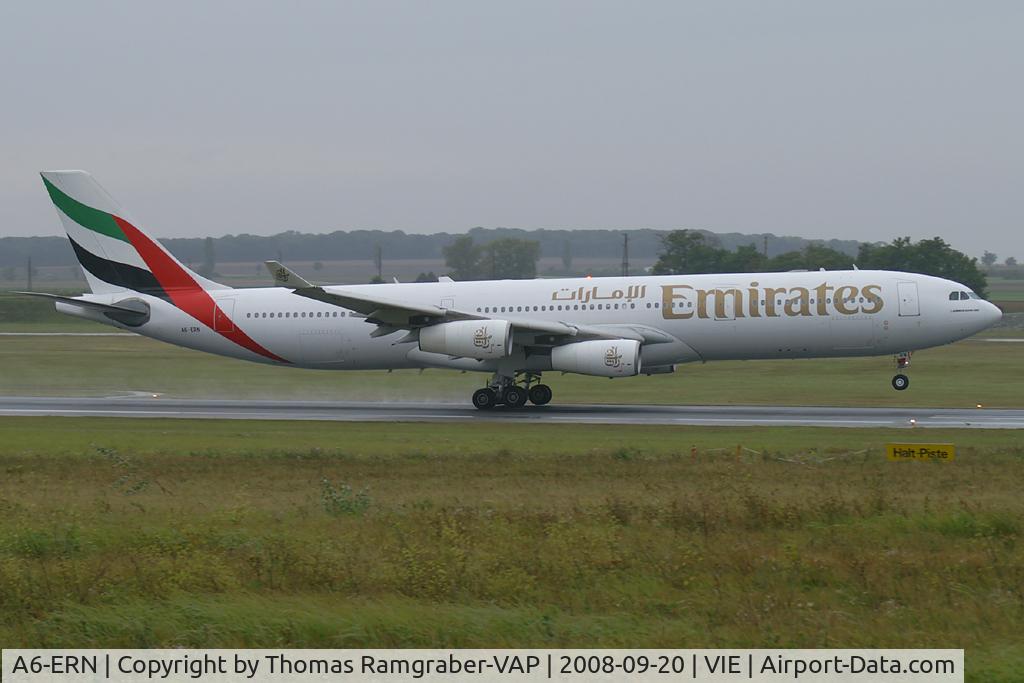 A6-ERN, 1997 Airbus A340-313 C/N 166, Emirates Airbus A340-300