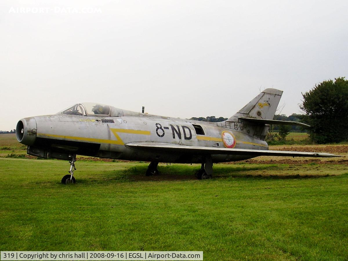319, Dassault Mystere IVA C/N 319, Left behind when the Rebel Air Museum moved to Earls Colne