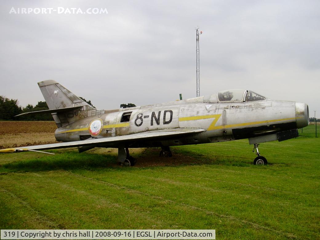 319, Dassault Mystere IVA C/N 319, Left behind when the Rebel Air Museum moved to Earls Colne