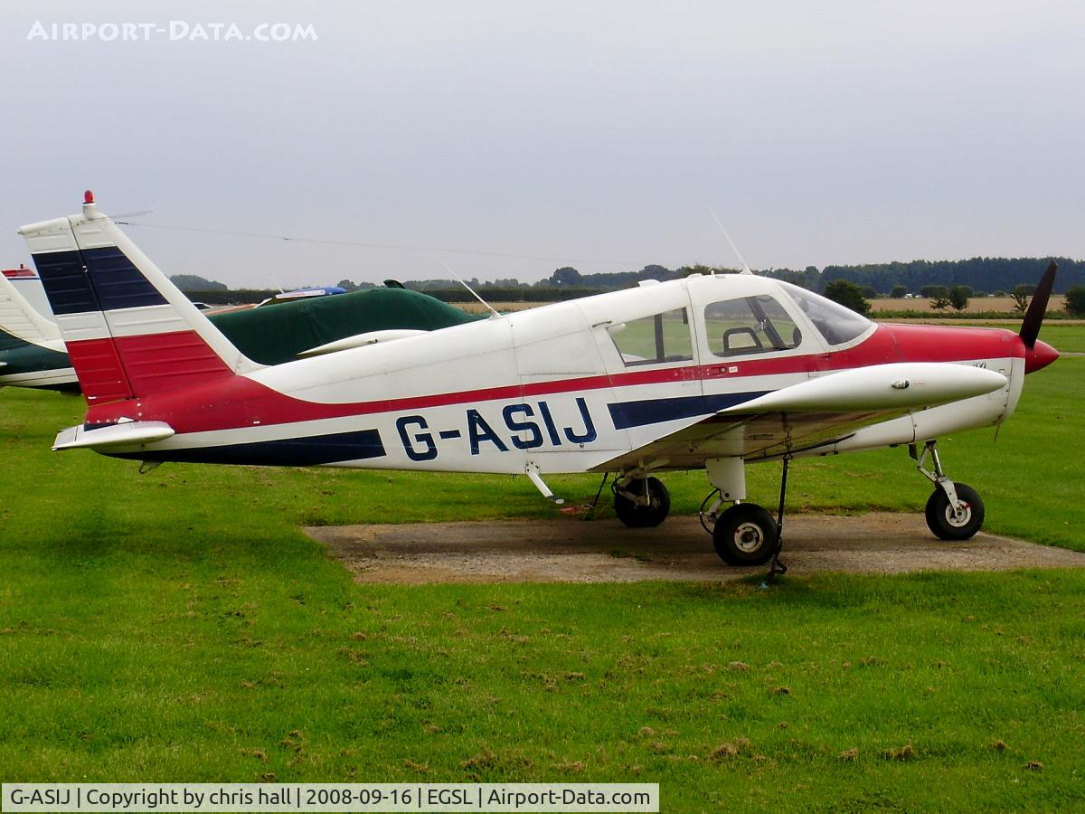 G-ASIJ, 1963 Piper PA-28-180 Cherokee C/N 28-1333, private