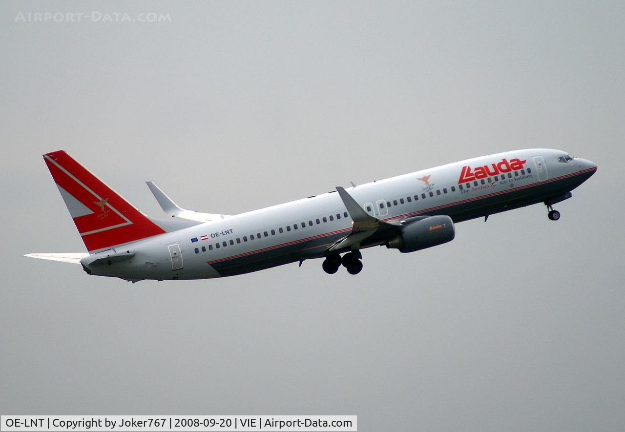 OE-LNT, 2006 Boeing 737-8Z9 C/N 33834, Lauda Air Boeing 737-8Z9(WL)