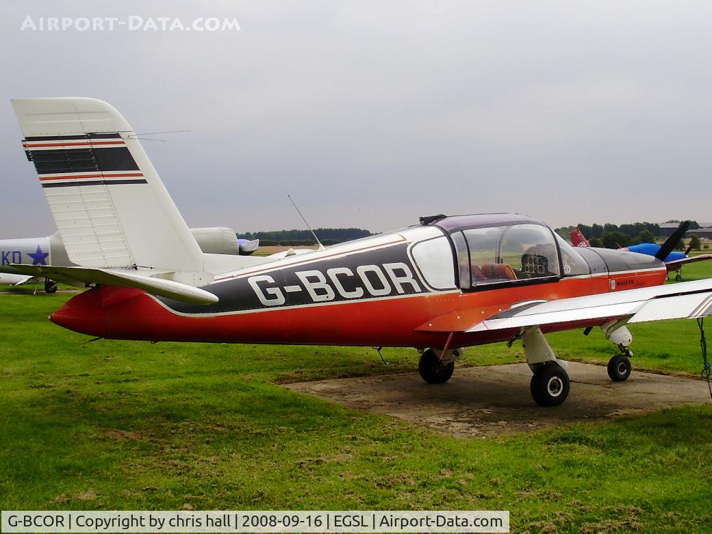 G-BCOR, 1974 Socata Rallye 100ST Galopin C/N 2544, Previous ID: F-OCZK
