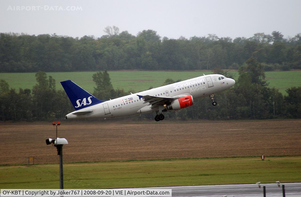 OY-KBT, 2007 Airbus A319-131 C/N 3292, Scandinavian Airlines (SAS) Airbus A319-131