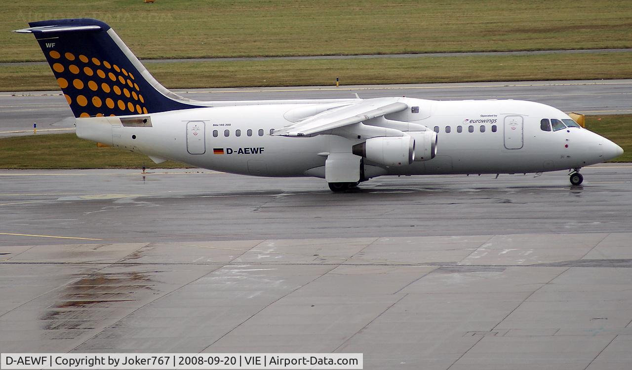 D-AEWF, 1991 British Aerospace BAe.146-200 C/N E2184, Eurowings British Aerospace BAe 146-200