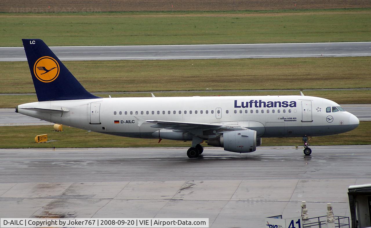 D-AILC, 1996 Airbus A319-114 C/N 616, Lufthansa Airbus A319-114
