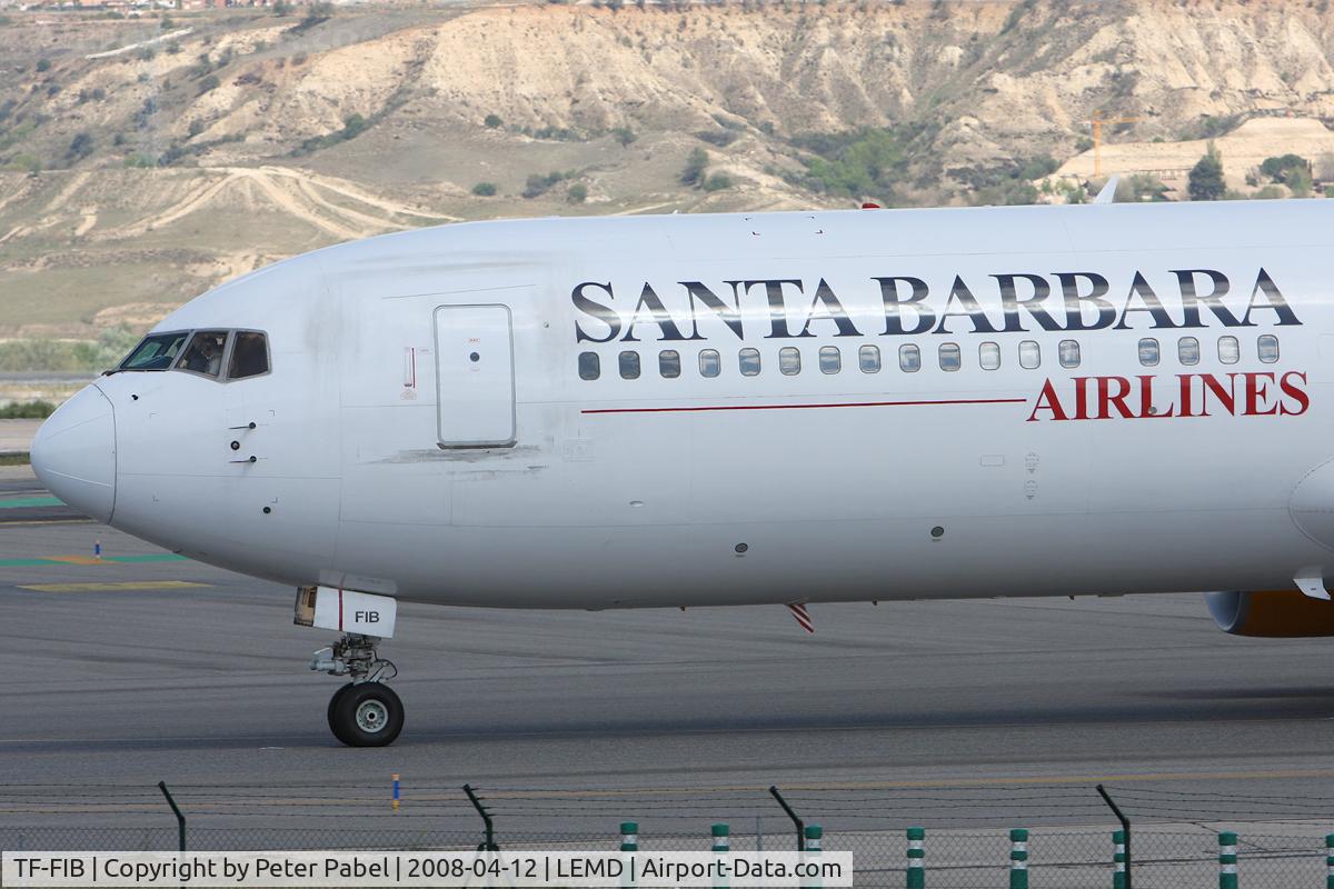 TF-FIB, 1991 Boeing 767-383/ER C/N 25365, MAD