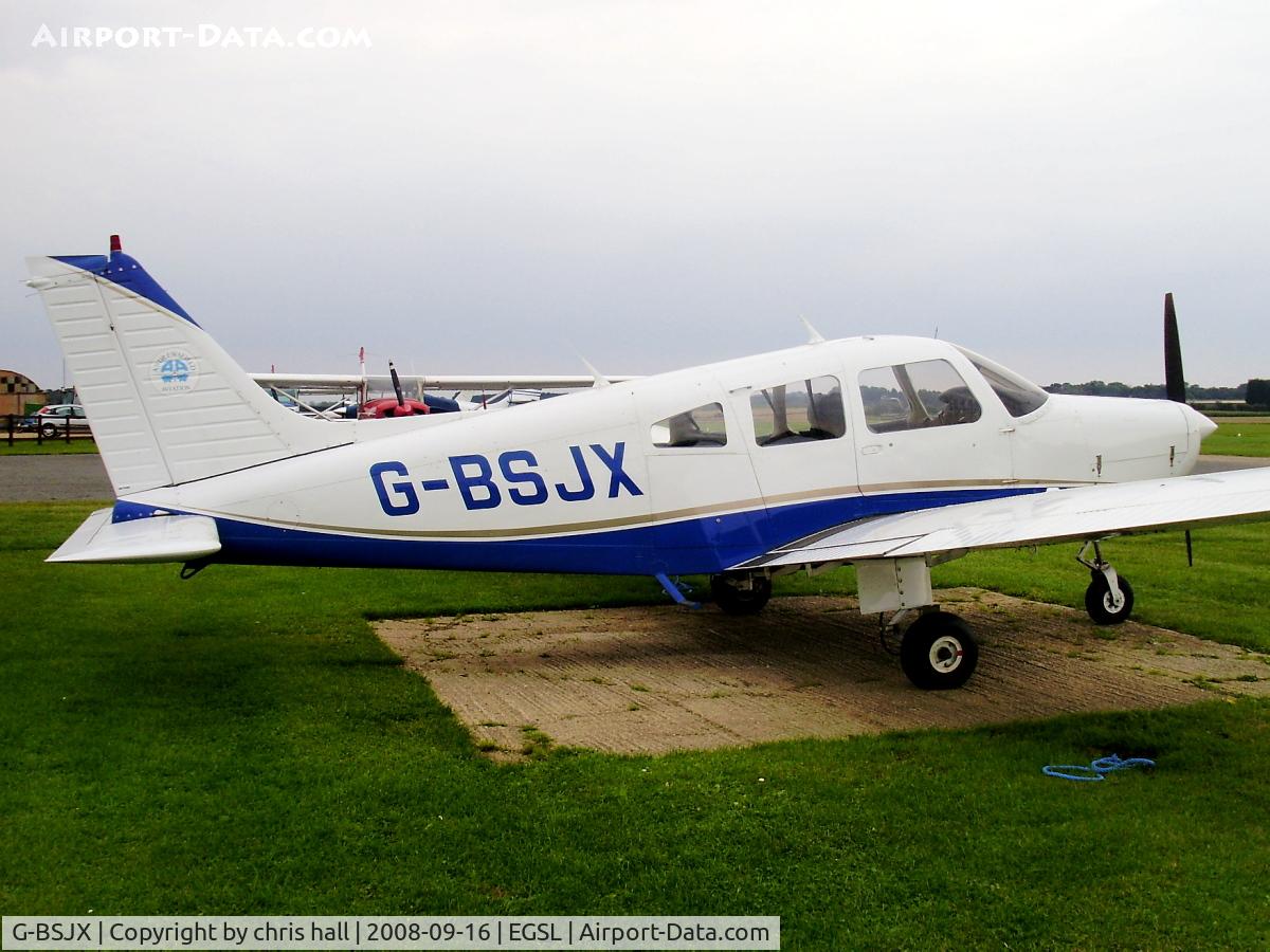 G-BSJX, 1981 Piper PA-28-161 Cherokee Warrior II C/N 28-8216084, MK AERO SUPPORT LTD, Previous ID: N8036N
