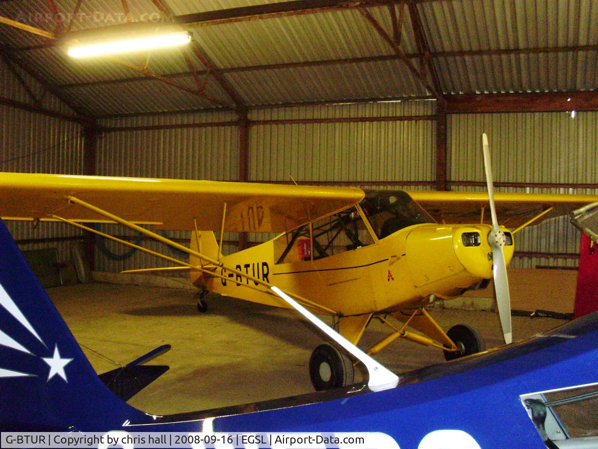 G-BTUR, 1953 Piper L-18C Super Cub (PA-18-95) C/N 18-3205, Previous ID: OO-LVM