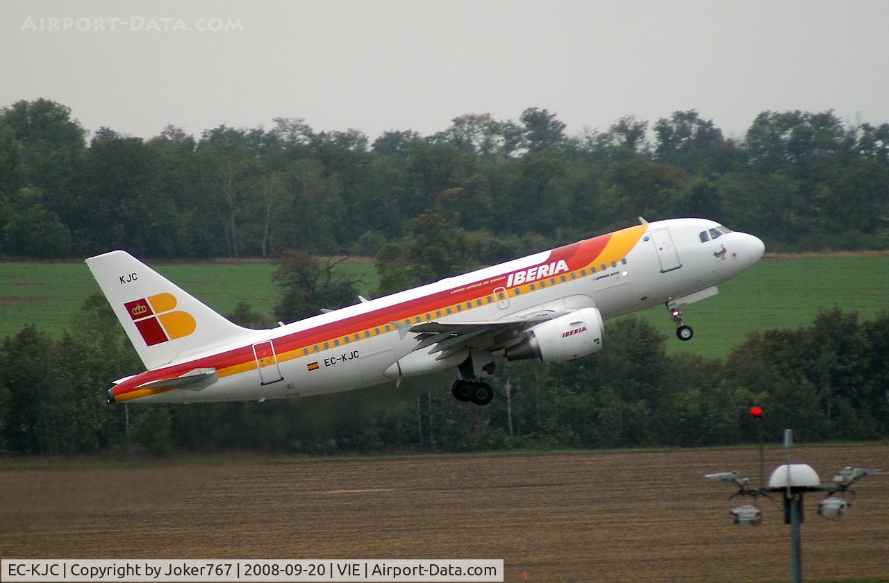 EC-KJC, 2007 Airbus A319-111 C/N 3255, Iberia Airbus A319-111