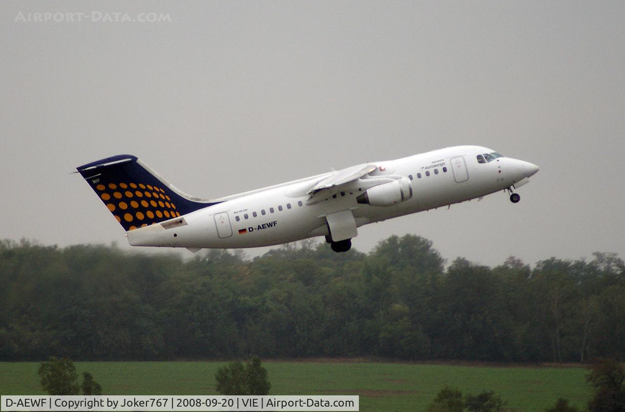 D-AEWF, 1991 British Aerospace BAe.146-200 C/N E2184, Eurowings British Aerospace BAe 146-200