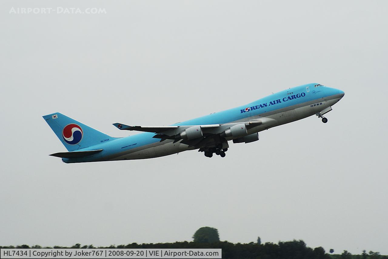 HL7434, 2002 Boeing 747-4B5F/SCD C/N 32809, Korean Air Cargo Boeing 747-4B5F(SCD)