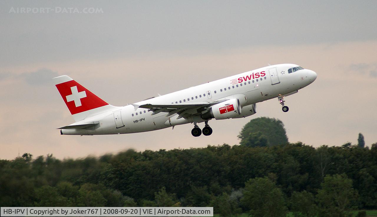 HB-IPV, 1996 Airbus A319-112 C/N 578, Swiss Airbus A319-112