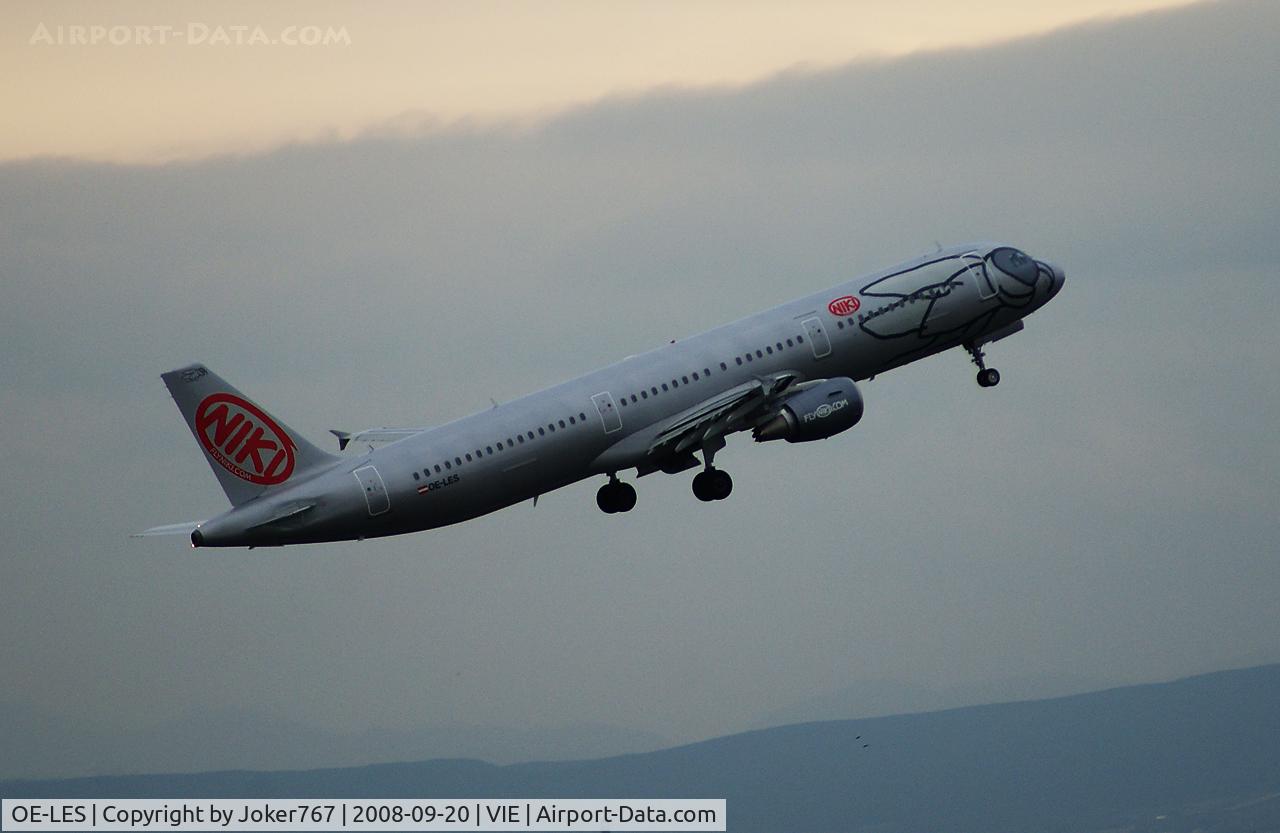 OE-LES, 2008 Airbus A321-211 C/N 3504, NIKI Airbus A321-231