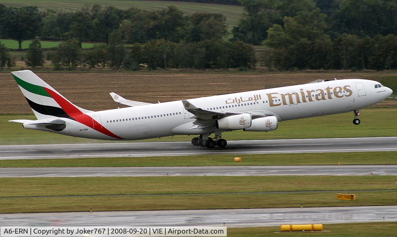 A6-ERN, 1997 Airbus A340-313 C/N 166, Emirates Airbus A340-313X