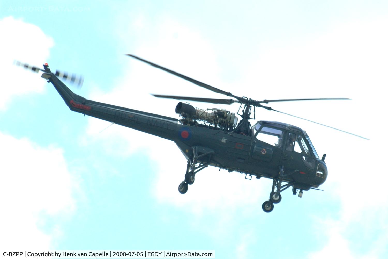 G-BZPP, 1967 Westland Wasp HAS.1 C/N F9675, Wasp XT793 at Yeovilton Air Day 2008.